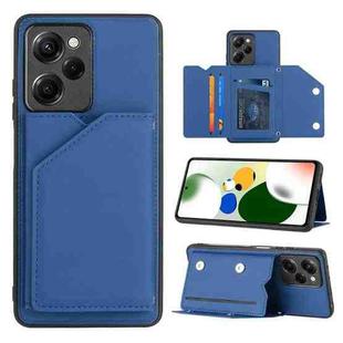 For Xiaomi Redmi Note 12 Pro Speed Skin Feel PU + TPU + PC Card Slots Phone Case(Royal Blue)