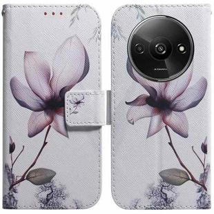 For Xiaomi Redmi A3 Coloured Drawing Flip Leather Phone Case(Magnolia)