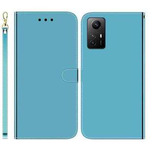 For Xiaomi Redmi Note 12S Imitated Mirror Surface Leather Phone Case(Blue)