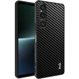 For Sony Xperia 1 V imak LX-5 Series PC + TPU Case with Screen Protector(Carbon Fiber Texture)
