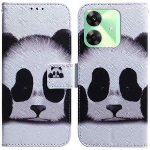 For Realme C61 / C63 / Note 60 Coloured Drawing Flip Leather Phone Case(Panda)