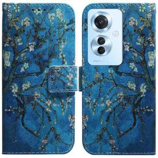 For OPPO F25 Pro 5G Global Coloured Drawing Flip Leather Phone Case(Apricot)