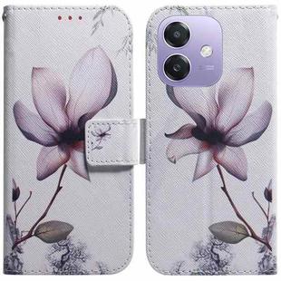 For OPPO A5x 5G / A3 4G / 5G / A3x 4G / 5G Coloured Drawing Flip Leather Phone Case(Magnolia)