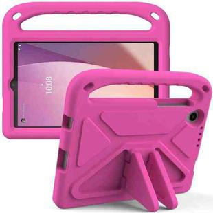 For Lenovo Tab M8 4th / 3th / 2th Gen Handle Portable EVA Shockproof Tablet Case(Rose Red)