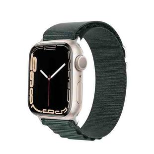 For Apple Watch Series 8 41mm DUX DUCIS GS Series Nylon Loop Watch Band(Green)