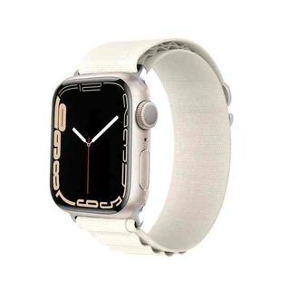 For Apple Watch Series 8 41mm DUX DUCIS GS Series Nylon Loop Watch Band(Starlight)