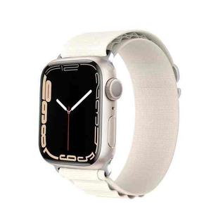 For Apple Watch Series 7 41mm DUX DUCIS GS Series Nylon Loop Watch Band(Starlight)