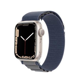 For Apple Watch Series 3 42mm DUX DUCIS GS Series Nylon Loop Watch Band(Blue)