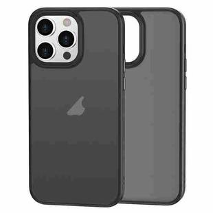 For iPhone 15 Pro Brilliant Series Micro-frosted Anti-fingerprint PC Phone Case(Black)