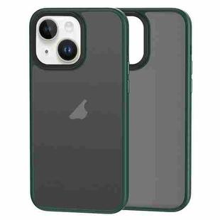 For iPhone 15 Plus Brilliant Series Micro-frosted Anti-fingerprint PC Phone Case(Green)