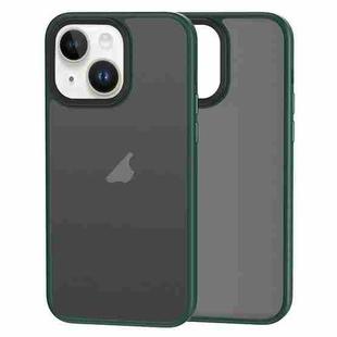 For iPhone 15 Brilliant Series Micro-frosted Anti-fingerprint PC Phone Case(Green)