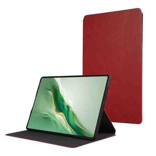 For Xiaomi Redmi Pad SE 8.7 4G TPU Flip Tablet Protective Leather Case(Red)