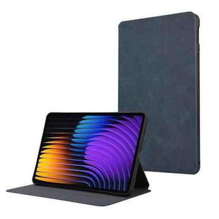 For Xiaomi Pad 7 / 7 Pro TPU Flip Tablet Protective Leather Case(Dark Blue)
