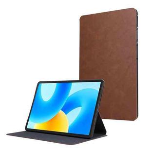 For Huawei MatePad Air TPU Flip Tablet Protective Leather Case(Brown)