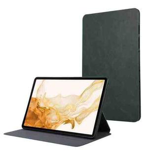 For Samsung Galaxy Tab S9 TPU Flip Tablet Protective Leather Case(Green)