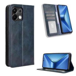 For OPPO K13 5G Magnetic Buckle Retro Texture Leather Phone Case(Blue)