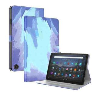 For Amazon Fire Max 11 Watercolor Pattern Flip Leather Tablet Case(Winter Snow)