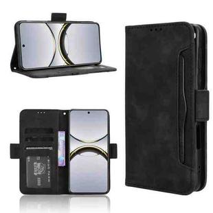 For OPPO Find X8 Pro Skin Feel Calf Texture Card Slots Leather Phone Case(Black)