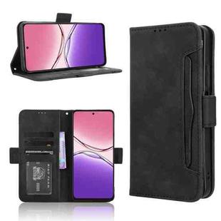 For OPPO A5 Pro Global Skin Feel Calf Texture Card Slots Leather Phone Case(Black)