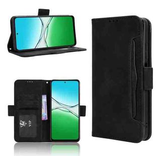 For OPPO A5 4G / 5G Global Skin Feel Calf Texture Card Slots Leather Phone Case(Black)