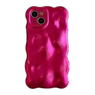 For iPhone 14 Wave Bubbles TPU Phone Case(Red)