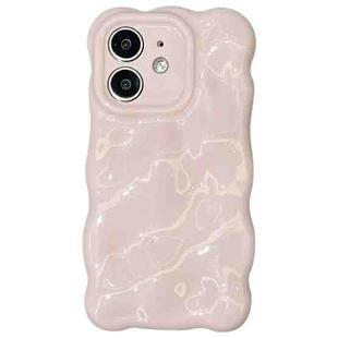 For iPhone 12 Wave Bubbles TPU Phone Case(Baby Pink)