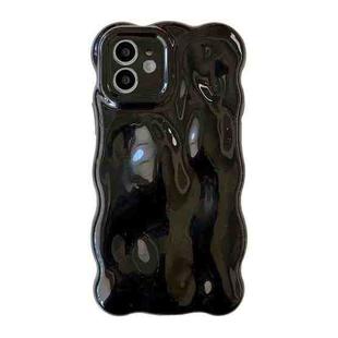 For iPhone 11 Wave Bubbles TPU Phone Case(Pearlescent Black)