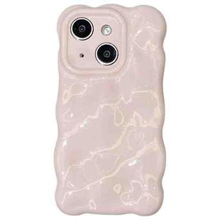 For iPhone 15 Wave Bubbles TPU Phone Case(Baby Pink)