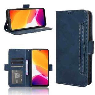 For Cubot Note 21 Skin Feel Calf Texture Card Slots Leather Phone Case(Blue)