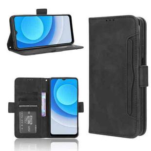 For Blackview A53 / A53 Pro Skin Feel Calf Texture Card Slots Leather Phone Case(Black)