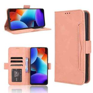 For Blackview Color 8 / Oscal Modern 8 Skin Feel Calf Texture Card Slots Leather Phone Case(Pink)