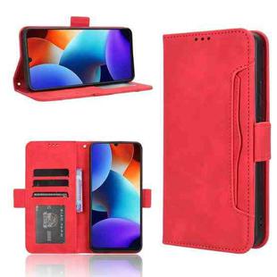 For Blackview Color 8 / Oscal Modern 8 Skin Feel Calf Texture Card Slots Leather Phone Case(Red)