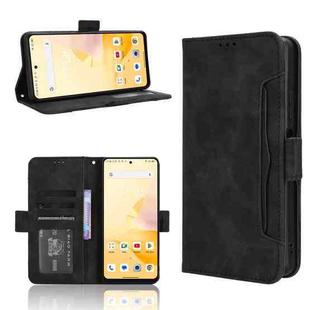 For Blackview Shark 8 / Oscal Tiger 12 Skin Feel Calf Texture Card Slots Leather Phone Case(Black)