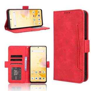 For Blackview Shark 8 / Oscal Tiger 12 Skin Feel Calf Texture Card Slots Leather Phone Case(Red)