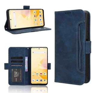 For Blackview Shark 8 / Oscal Tiger 12 Skin Feel Calf Texture Card Slots Leather Phone Case(Blue)