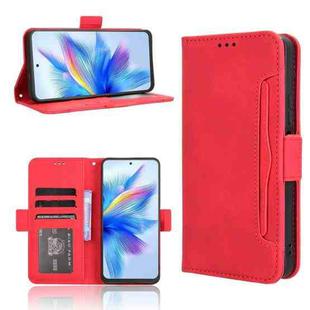 For Blackview Shark 9 Skin Feel Calf Texture Card Slots Leather Phone Case(Red)