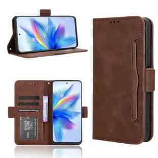 For Blackview Shark 9 Skin Feel Calf Texture Card Slots Leather Phone Case(Brown)