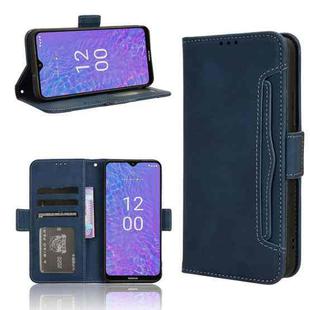 For Nokia C210 Skin Feel Calf Texture Card Slots Leather Phone Case(Blue)