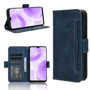 For Ulefone Note 15 Skin Feel Calf Texture Card Slots Leather Phone Case(Blue)