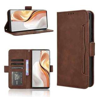 For Ulefone Note 17 Pro Skin Feel Calf Texture Card Slots Leather Phone Case(Brown)