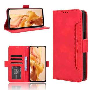 For Ulefone Note 18 Ultra Skin Feel Calf Texture Card Slots Leather Phone Case(Red)