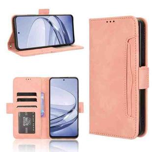 For ZTE Blade V60 / Axon 60 4G Skin Feel Calf Texture Card Slots Leather Phone Case(Pink)