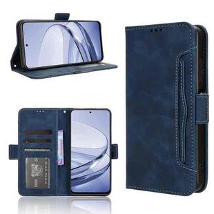 For ZTE Blade V60 / Axon 60 4G Skin Feel Calf Texture Card Slots Leather Phone Case(Blue)