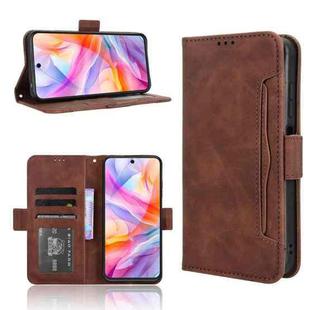 For ZTE Blade V70 Design 4G Skin Feel Calf Texture Card Slots Leather Phone Case(Brown)