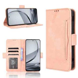 For ZTE nubia Focus Pro 5G Skin Feel Calf Texture Card Slots Leather Phone Case(Pink)