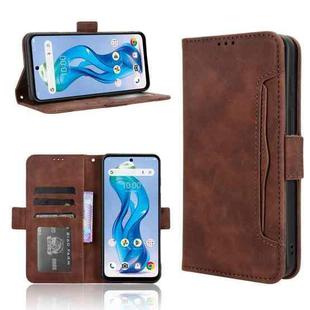 For ZTE nubia S 5G A403ZT Skin Feel Calf Texture Card Slots Leather Phone Case(Brown)
