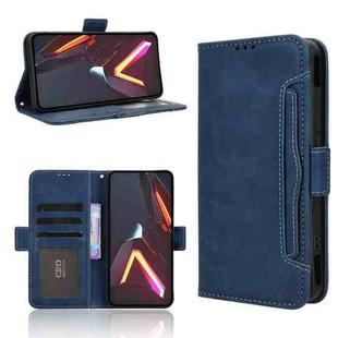 For ZTE nubia Neo 3 GT 5G Skin Feel Calf Texture Card Slots Leather Phone Case(Blue)