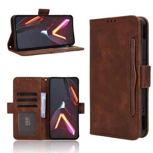 For ZTE nubia Neo 3 GT 5G Skin Feel Calf Texture Card Slots Leather Phone Case(Brown)