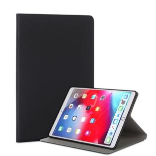 For iPad Air (2019) TPU Electric Pressed Horizontal Flip Leather Case with Holder(Black)