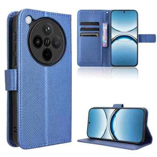 For OPPO Find X8 Diamond Texture Leather Phone Case(Blue)